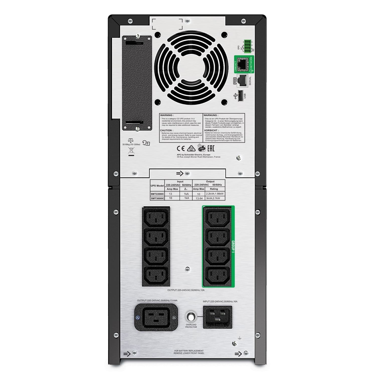 APC Smart-UPS 2200VA LCD 230V with SmartConntect